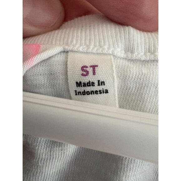 Athleta White Paisley Print Colorful Racerback Athletic Tank Size Small Tall - Picture 5 of 10